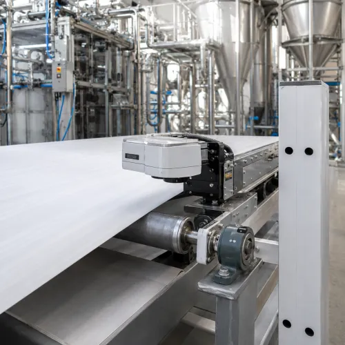 Endlose&nbsp;BänderDas OPTIPA-System ist für Maschinen zur Herstellung oder Veredelung endloser Bänder, wie Papier, Karton, Folien, PVC oder Vliesstoffe, konzipiert. Es misst und steuert Feuchtigkeit, Dicke, Flächengewicht und Beschichtungen und hilft, die Maschinenproduktion um bis zu 10 % zu steigern.